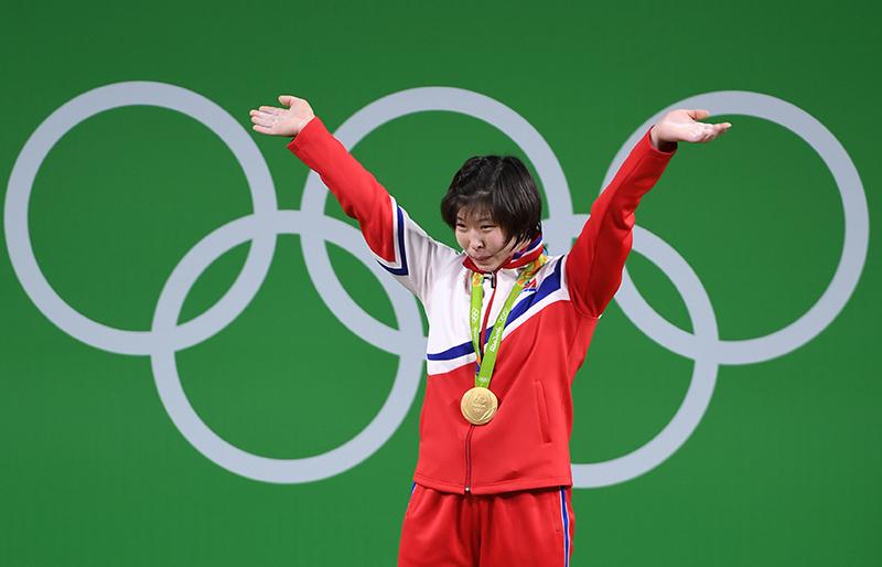 每100人获22.58块奖牌 朝鲜运动员效率排第一