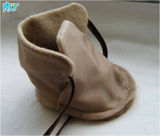 手工diy手工布艺婴儿鞋宝宝鞋的做法图解