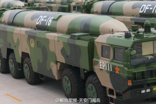 火箭军某旅装备更新换代装备东风16导弹 加速战斗力转型(组图)