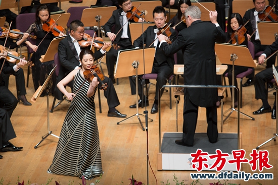 上海艾萨克-斯特恩国际小提琴比赛落幕 日本选