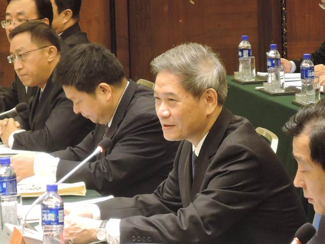 国台办主任张志军会晤台湾蓝营及无党籍县市首长(图像来历:“中时电子报”)