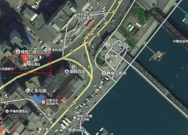 柳京饭馆方位图