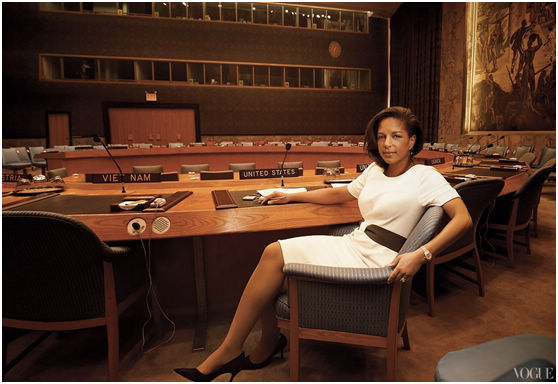 前任美国驻联合国大使苏珊•赖斯（Susan•Rice）