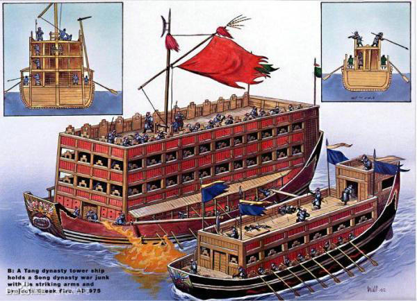 最牛“冷兵器”:中国古代陆地导弹和海上航母资料图:楼船。许多军事迷都知道俄罗斯SS-18“撒旦”导弹是目前-新闻100