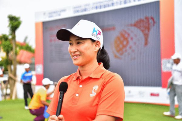 唐莉萍专访:看重高尔夫球青少年的培训和发展