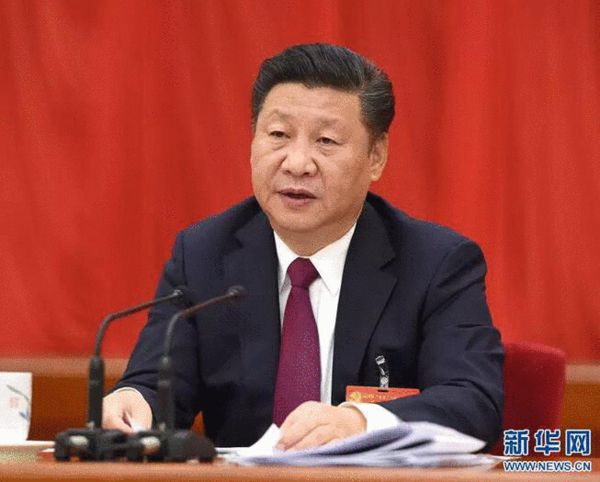 图为：中国共产党第十八届中央委员会第六次全体会议，于2016年10月24日至27日在北京举行。中央委员会总书记习近平作重要讲话。