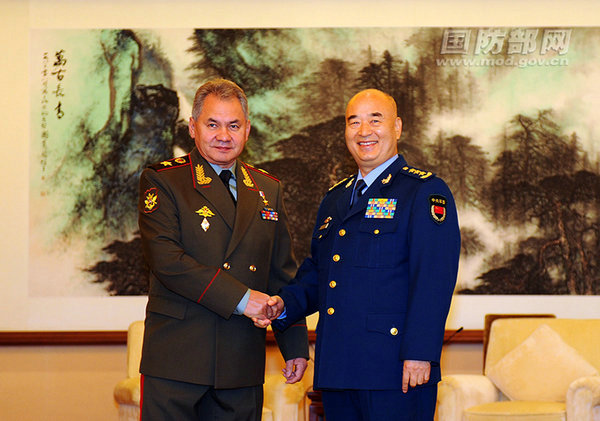 俄防长:中俄军事合作是重中之重 关系史无前例