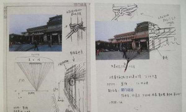 “厦门达达”拖走美术馆计划草图，1989