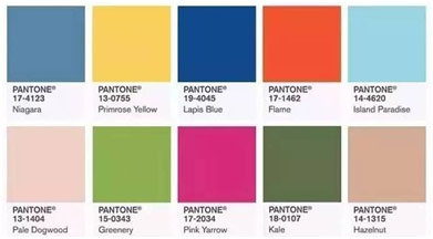 pantone2017春夏流行色