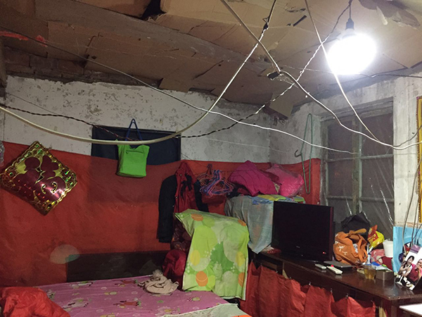 王行权和妻子租住的房屋。