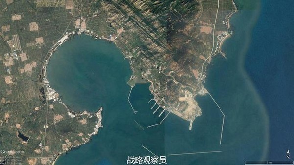 外媒:青岛建第二个航母码头 位于现有港口西侧