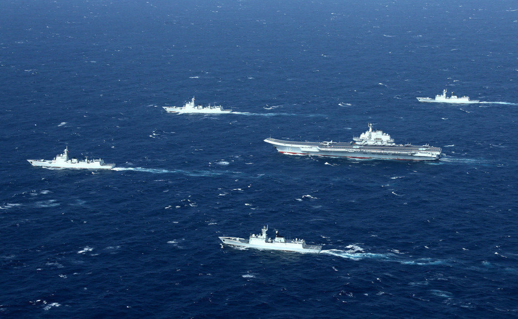 辽宁舰离开台湾海峡 台军两天发6次新闻稿