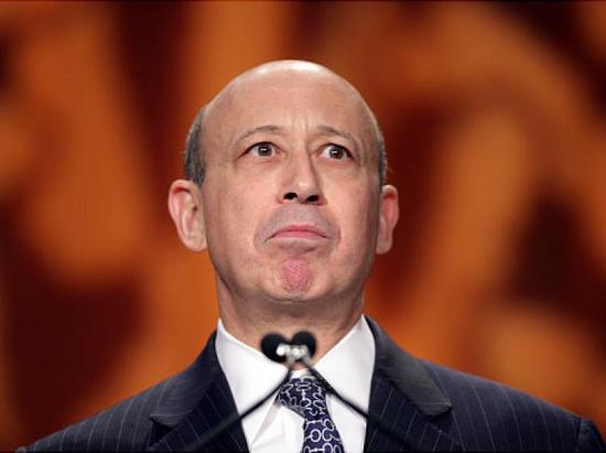 高盛现任首席执行官 劳尔德·贝兰克梵(Lloyd Blankfein)资料图