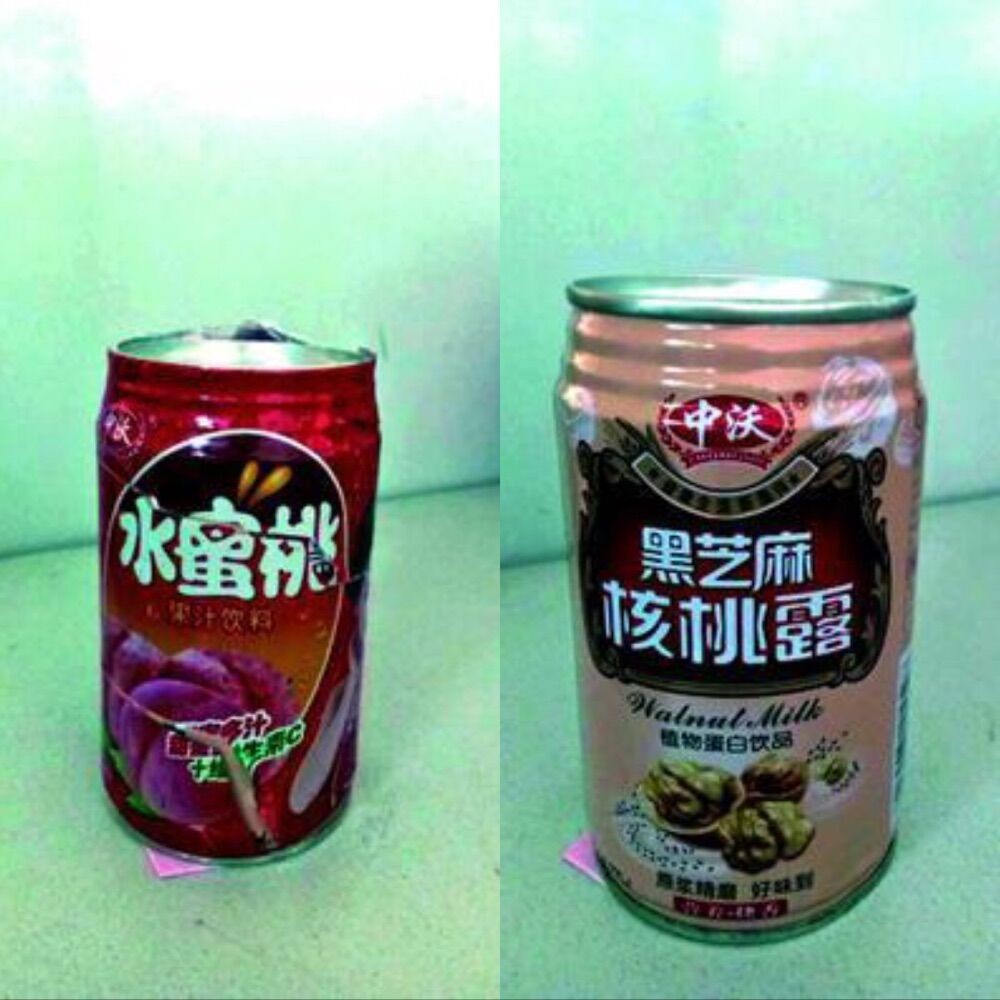 该品牌饮料的生产厂家表示，他们公司有专门的易拉罐供货商，从来不使用回收的旧易拉罐，更不会用在旧易拉罐上贴塑料纸的方式包装产品。这罐饮料应该是冒牌货。