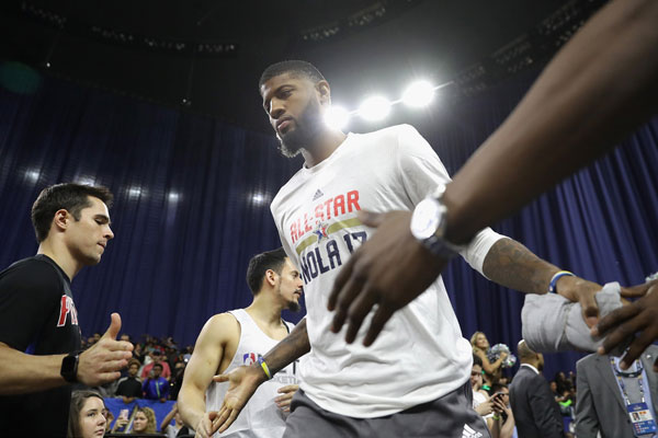 Paul George: get involved in gossip so upset To the lakers is other people's intentions