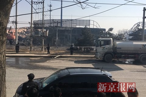 北京来广营旧货市场大火被扑灭 原有商铺夷为
