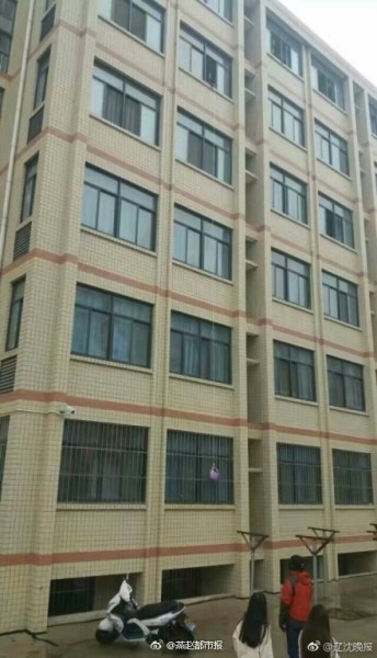 3月2日,在河南工业大学一女生楼出现了这么惊人的一幕:两名女生从6楼垂下长长的“绳索”把外卖大妈送来的外卖小心翼翼吊上来!仔细一看,这条“绳索”不简单,是用近10条床单、被单拼接而成!厉害了word姐,为了省下爬楼的力气,真是费尽了心血啊。