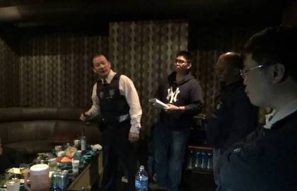 警方查获毒品派对(来源:东网)