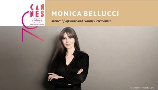 莫妮卡-贝鲁奇将担任2017戛纳电影节开闭幕式