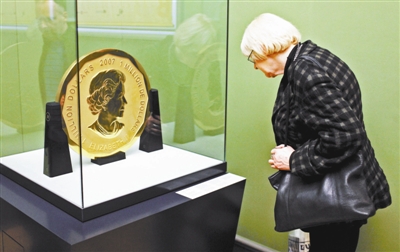 德国柏林一家博物馆100公斤大金币被盗(图)