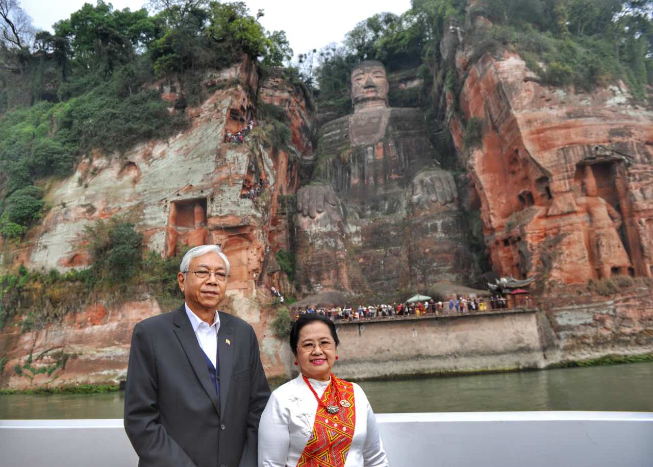 缅总统首次访华:昂山未随行 不讨论密松问题