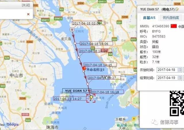 中国海警3062船在广州撞货船沉没 曾在黄岩岛执法