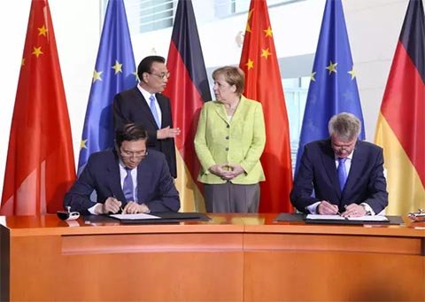 “旋风”访德25小时,李克强拿下4大“成果”(图)