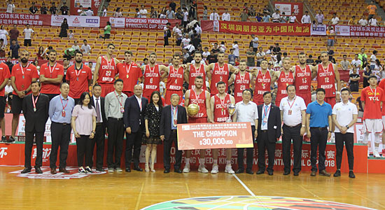2018年FIBA斯坦科维奇杯洲际篮球赛落幕