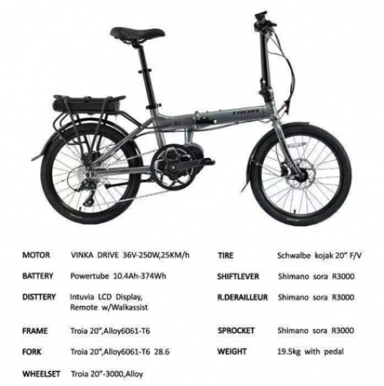 【深度评车】全面测评Toria E-Bike特洛伊电助力车