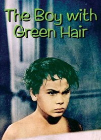 绿头发男孩