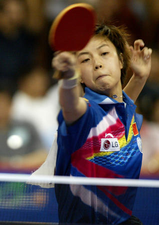 图文：世乒赛女单决赛