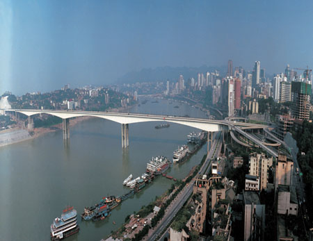 黄花园嘉陵江大桥图片