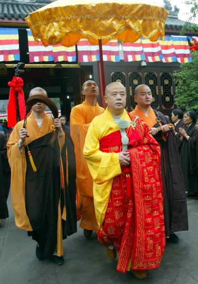 大恩法师荣膺大慈寺方丈(图)