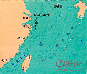 中国面临激烈的海域划界争端(组图)