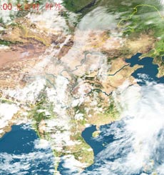 卫星云图,台风