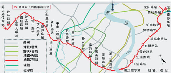 新闻频道 综合 文汇报    本报讯经国家批准的上海轨道交通7号线昨天