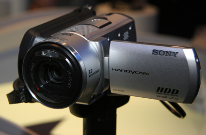Sony’s hard disk drive Handycam arrives 