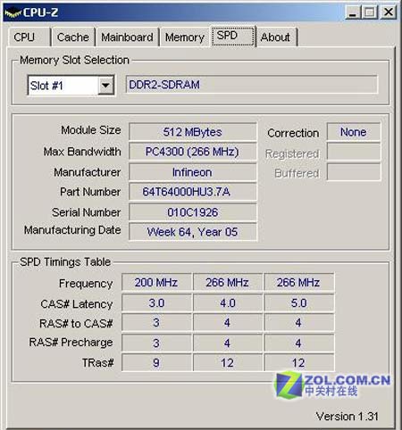 ƷΪ Ӣ512M DDR2-533375Ԫ