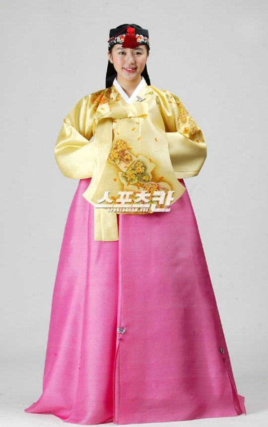 韩国古代服装妃子图片