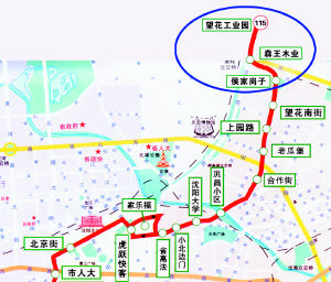 漯河公交115路线路图图片