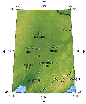 吉林省乾安县境内发生地震 哈尔滨地区有震感