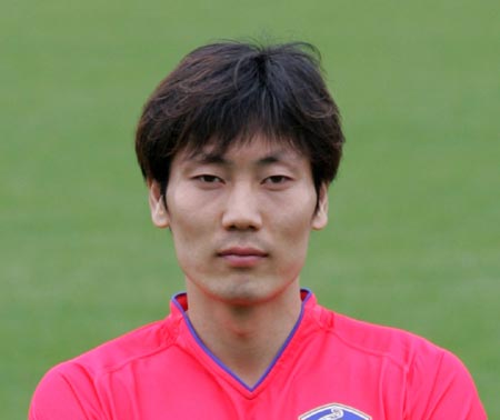 2006世界杯韩国队球员 中场宋钟国
