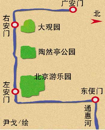 常熟护城河地图图片