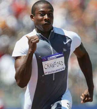 上海黄金大奖赛名将 雅典200米冠军克劳福德