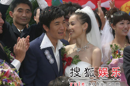 黄圣依杨子婚礼图片