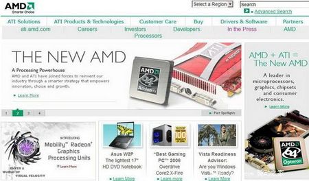 AMD收购ATi最终完成 CPU/GPU整合开始