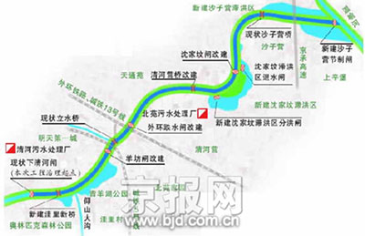 北京清河位置图图片