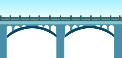 双曲拱桥示意图图片