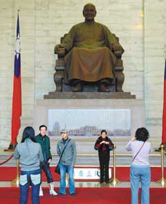 中正纪念堂蒋介石遗体图片