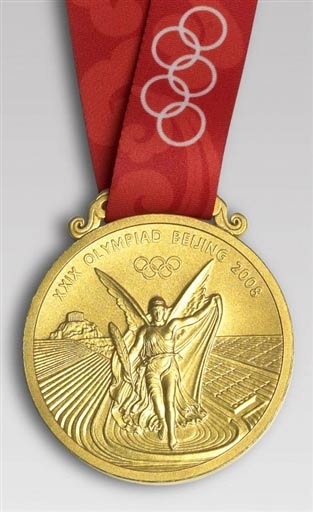 北京奥运金牌高清图图片